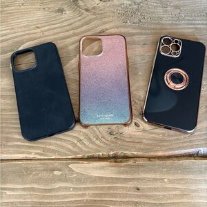 Set of 3 cases for IPhone 12 Pro Max